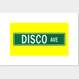 disco avenue Posters and Art